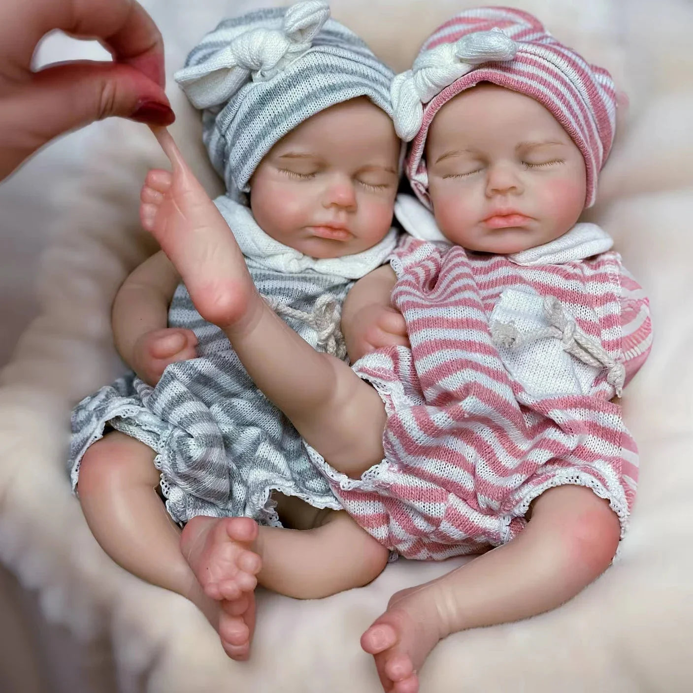 LouLou Bebe Reborn Baby Girl 33cm