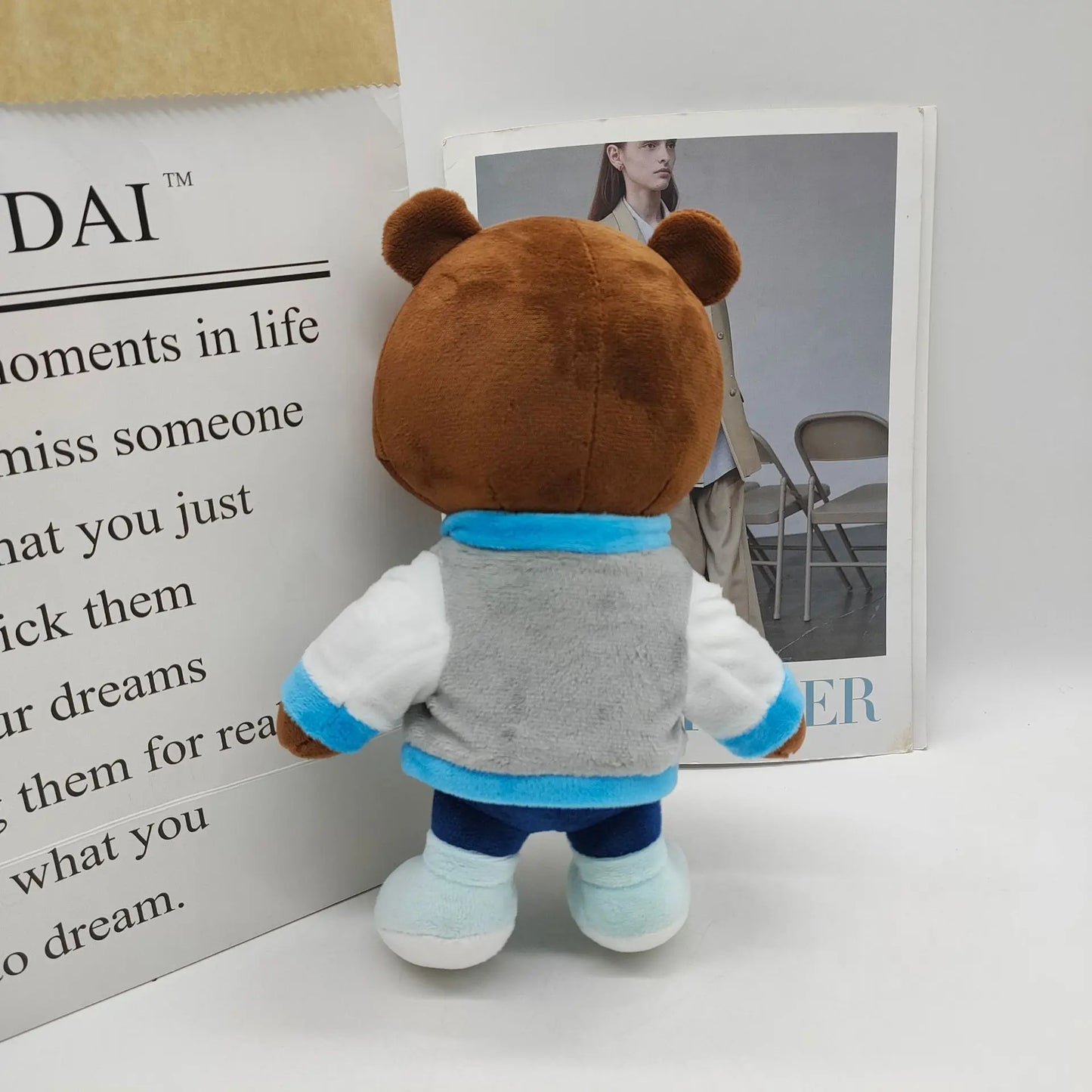 Plush Kanye West Dropout Teddy Bear Stuffed Toy - 26cm