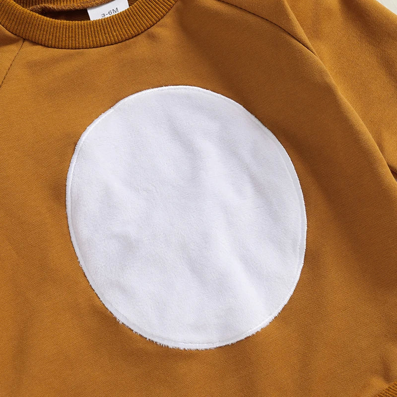 Baby Girls/Boys Reindeer Christmas Romper & Hat (Age Newborn-18M)