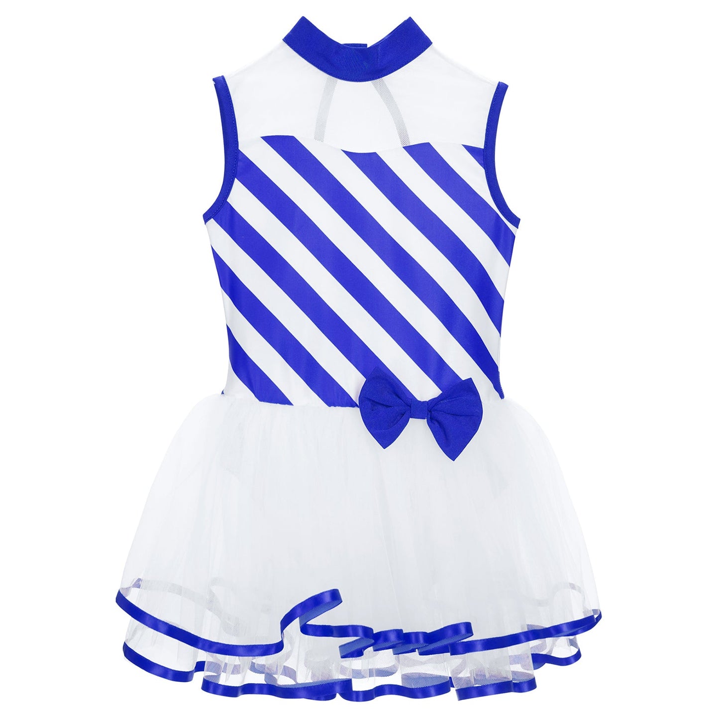 Girls Ballerina Fairy Prom Leotard Dress (Age 4-14 YRS)