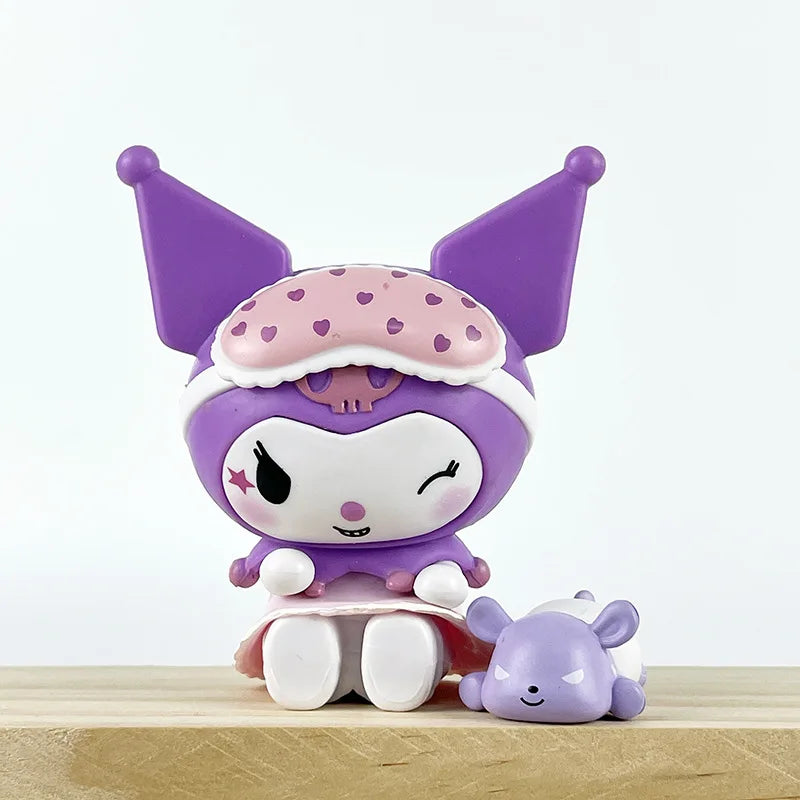 MINISO Sanrio Characters Pajamas Sweetheart Blind Box Figure Model
