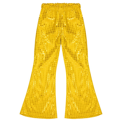 Kids Sequin Flared Trousers (Age 24M-16YRS)