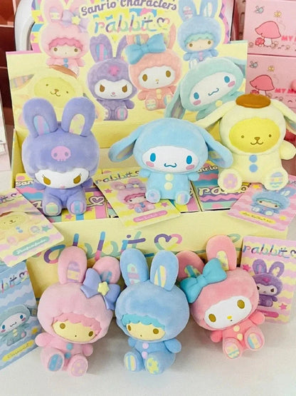 Sanrio Rabbit Series Blind Box – Kuromi, Melody, Yugui Dog & More