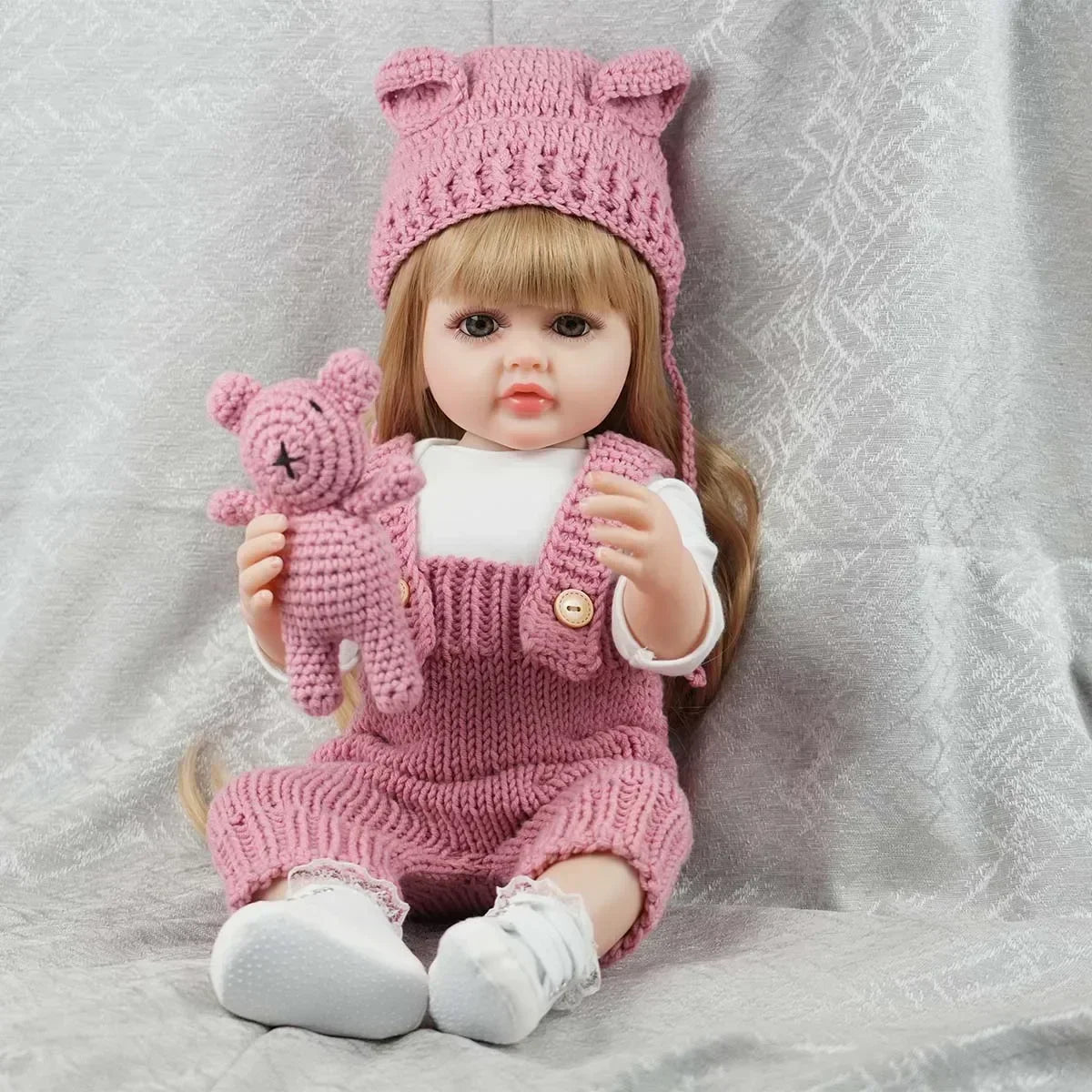 Reborn Toddler Lifelike Doll 55cm