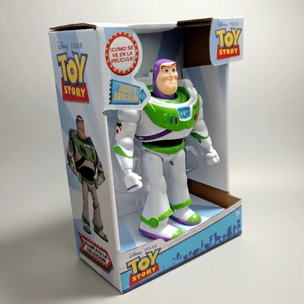 Toy Story Buzz Lightyear Action Figure â€“ Poseable Model Toy | Pixar-Inspired Robot Doll