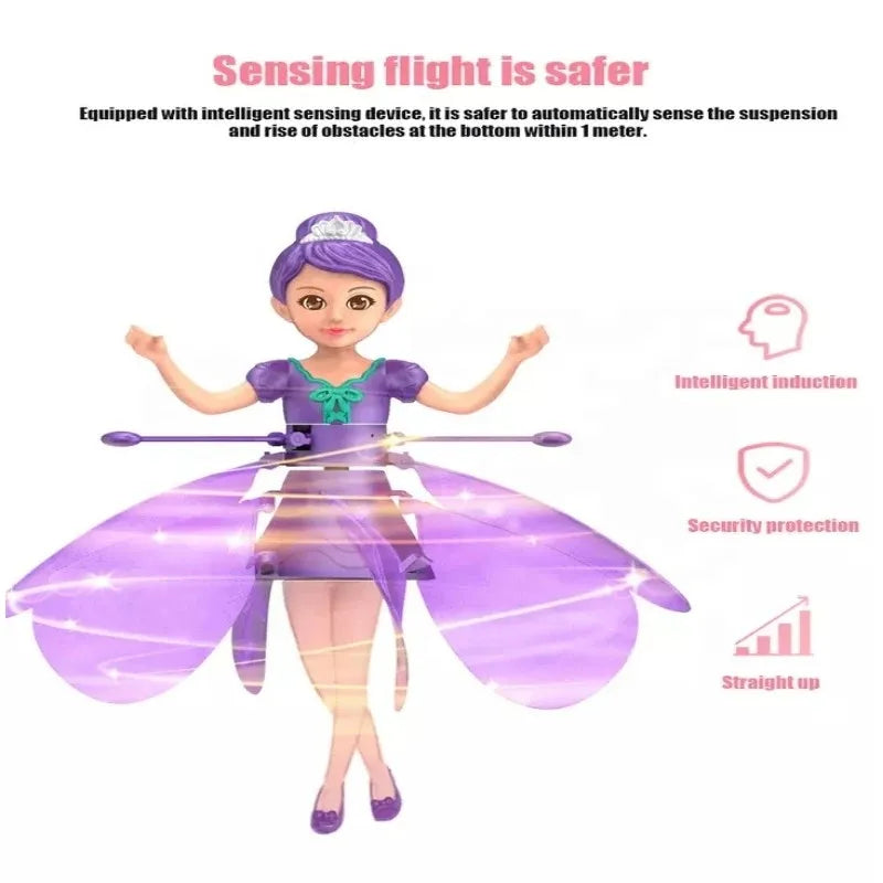 Flying Doll Dancing Helicopter Toy