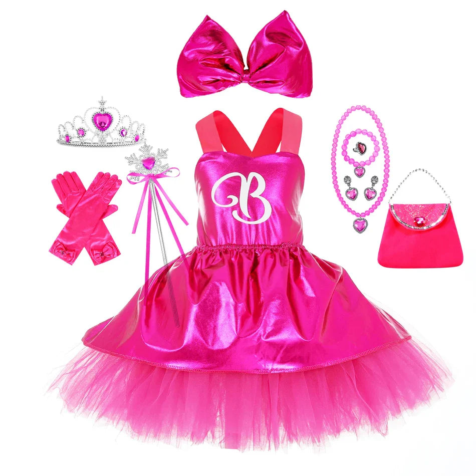 Girls Dress Up Costume Tutu Dress (Age 12M-12YRS)