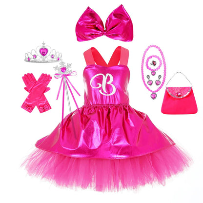 Girls Dress Up Costume Tutu Dress (Age 12M-12YRS)