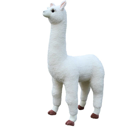 Large Alpaca Plush Stuffed Doll Llama Toy - 38-80CM
