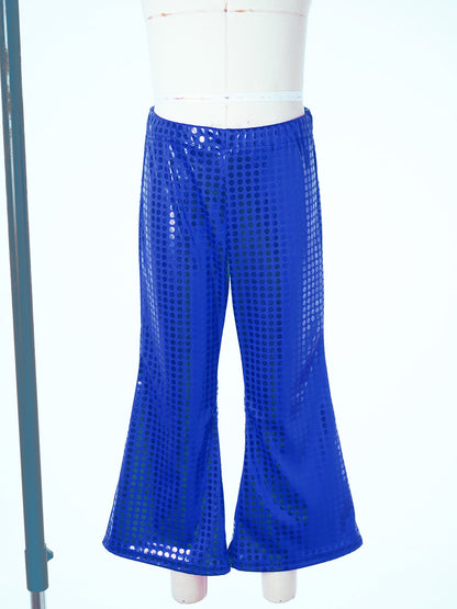 Kids Sequin Flared Trousers (Age 24M-16YRS)