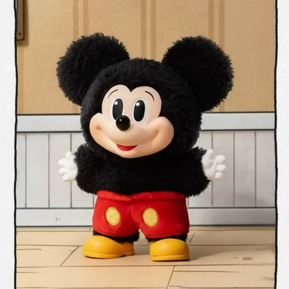 Pop Mart Mickey Family Cute Together Keychain Series blind box Multi A