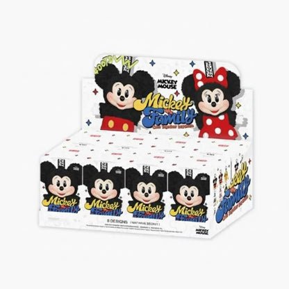 Pop Mart Mickey Family Cute Together Keychain Series blind box Multi Full Set of 8 Pcs