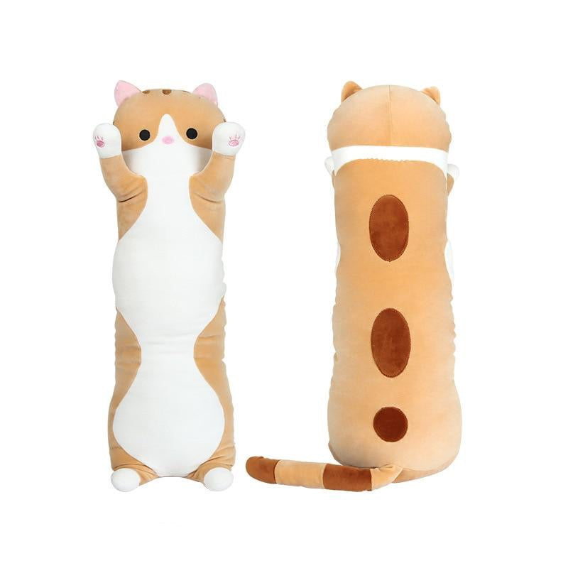 Long Stuffed Cat Pillow Plush Toy 50cm-110cm