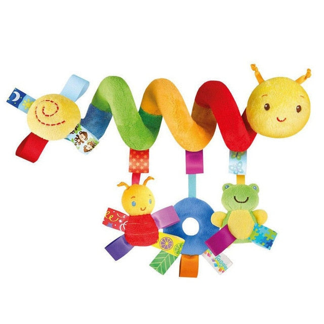 Baby Caterpillar Stroller Pram Mobile Toy Multi Style A