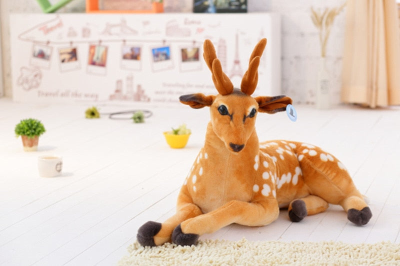 Large Stuffed Deer Plush Toy 30-75cm