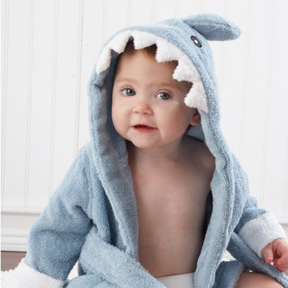 Baby Hooded Bathrobe (Age Newborn - 18M) 0-18M