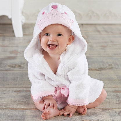 Baby Hooded Bathrobe (Age Newborn - 18M) 0-18M Princess
