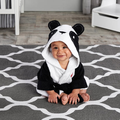 Baby Hooded Bathrobe (Age Newborn - 18M) 0-18M Panda