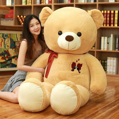 Large Plush Teddy Bear Gift Stuffed Toy 60cm - 100cm Light Brown
