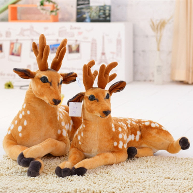 Large Stuffed Deer Plush Toy 30-75cm
