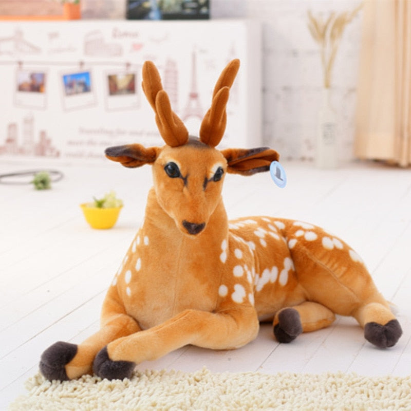 Large Stuffed Deer Plush Toy 30-75cm