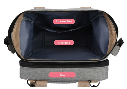 Baby Multifunctional Diaper Nappy Bag Bed