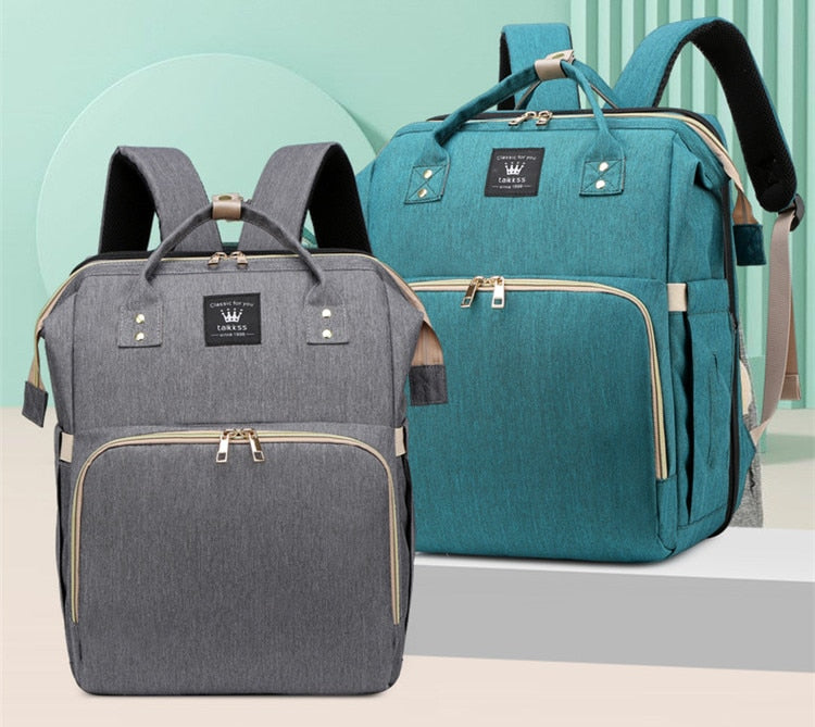 Baby Multifunctional Diaper Nappy Bag Bed