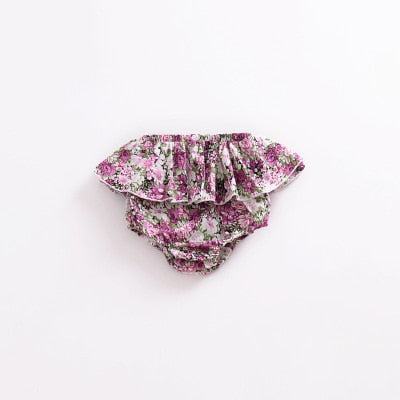 Baby Ruffle Bloomers Shorts (Age 3-24m) Pink