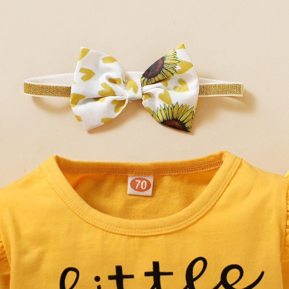Baby Girls Sassy Pants Bodysuit Pinafore Dress & Headband Set (Age 3m-12m)