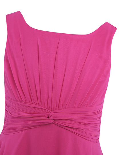 Girls Floaty Chiffon Party Dress (Age 4-14yrs)