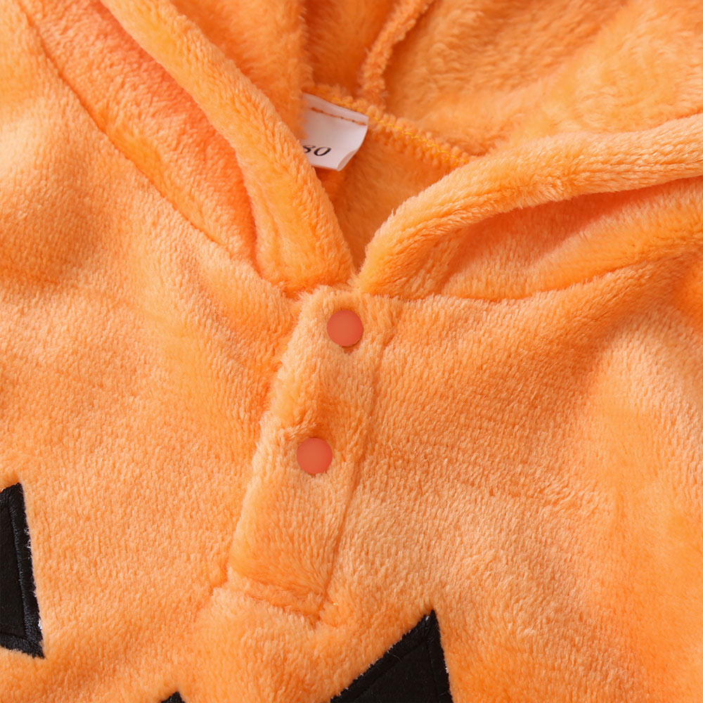 Baby / Toddler Pumpkin Cloak Halloween Costume (Age 9M-3YRS)