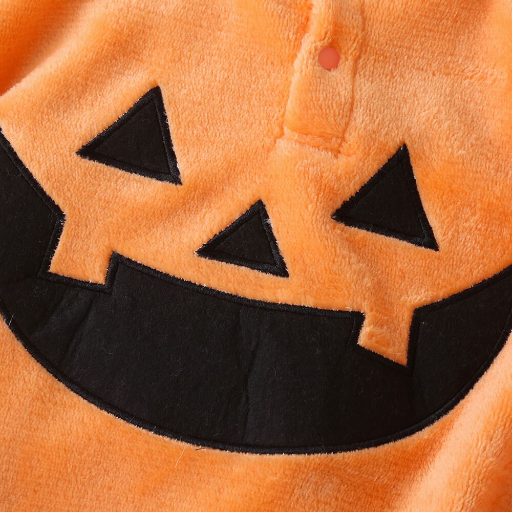 Baby / Toddler Pumpkin Cloak Halloween Costume (Age 9M-3YRS)