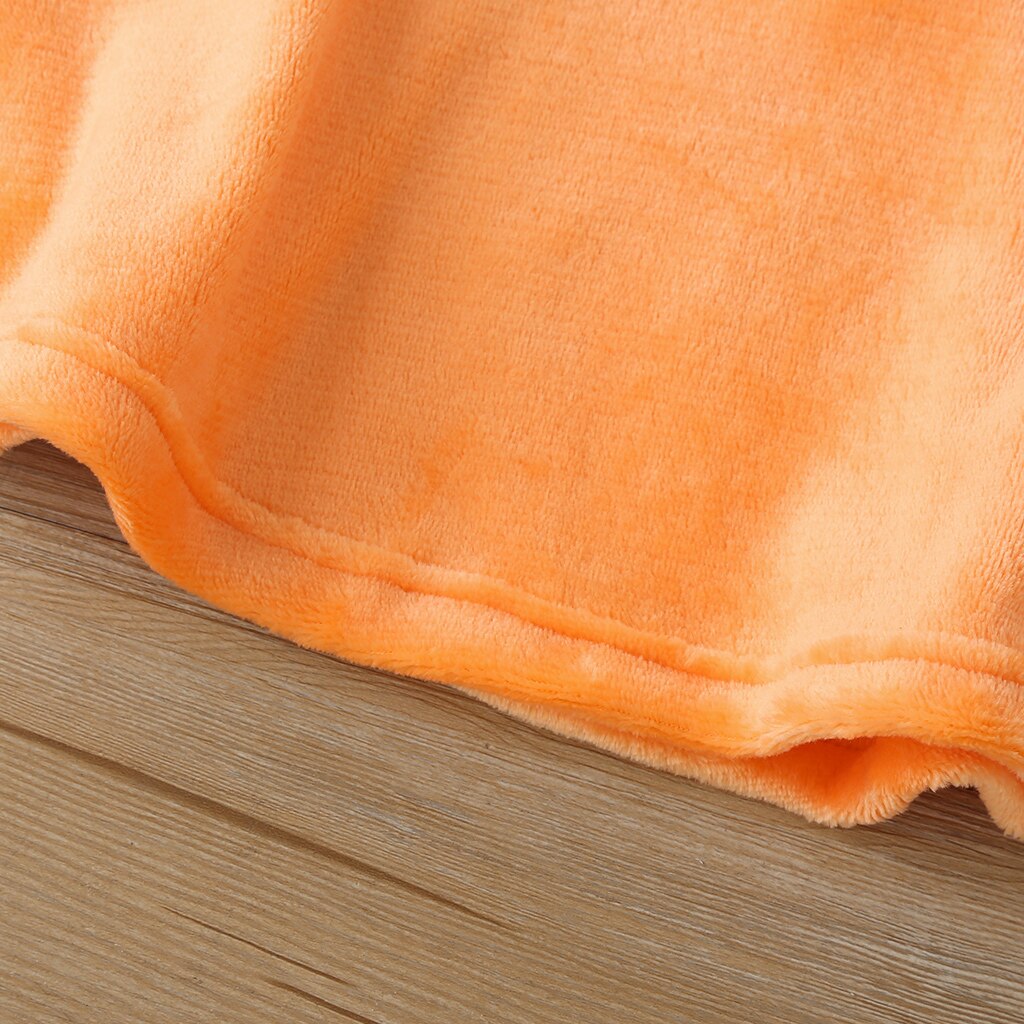 Baby / Toddler Pumpkin Cloak Halloween Costume (Age 9M-3YRS)
