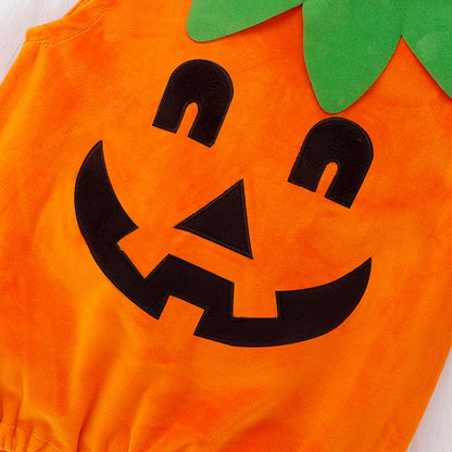 Baby Boys / Girls Pumpkin Halloween Costume (Age 6M-3Y)