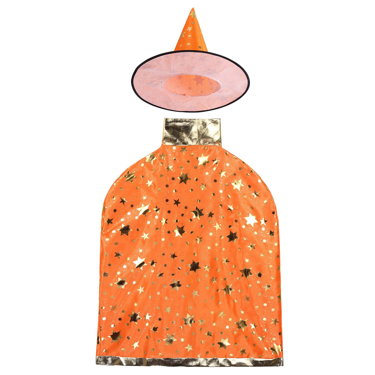 Kids Wizard Costume Cloak & Hat