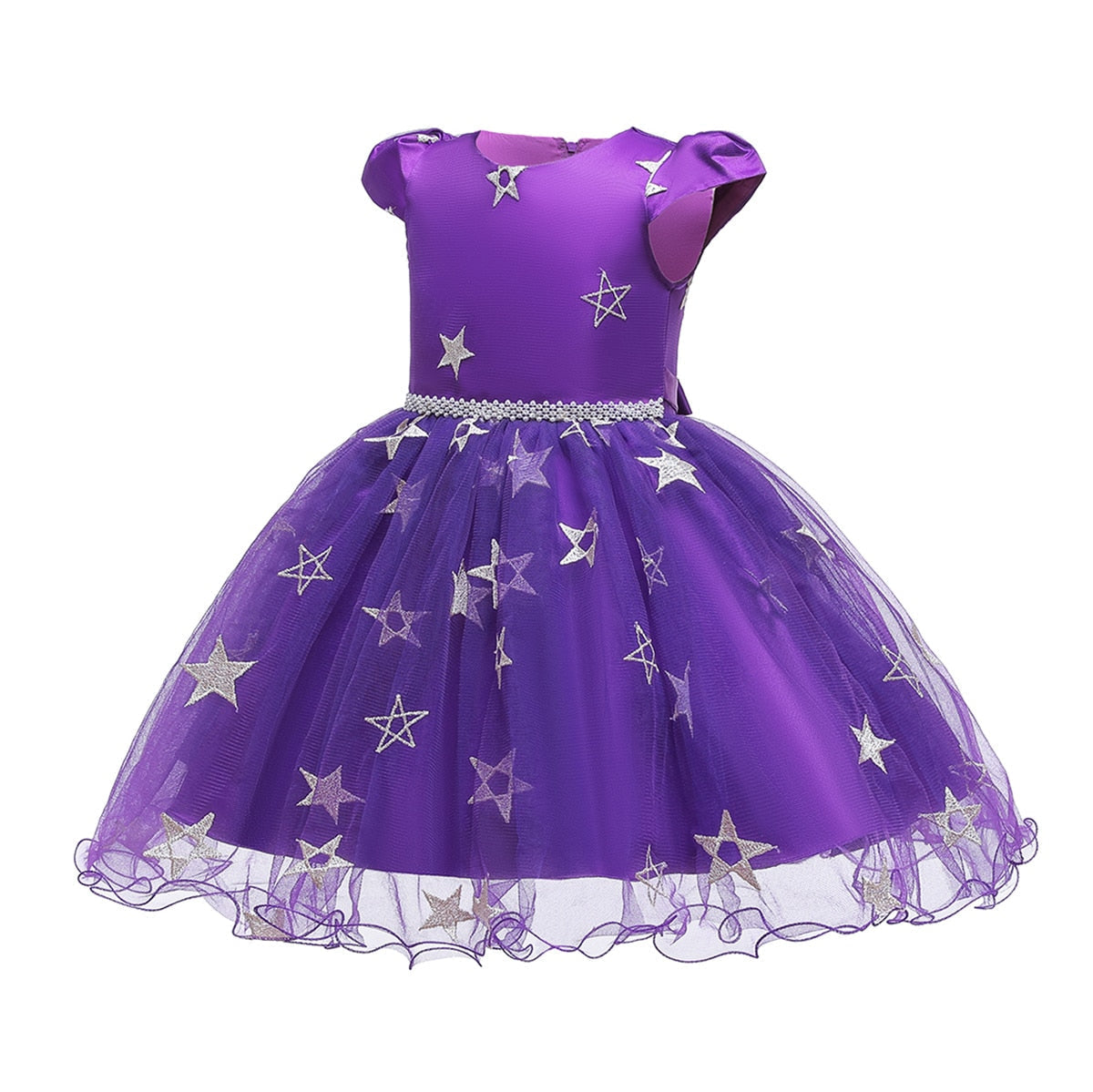 Girls Witch Halloween Costume Tulle Dress & Hat (Age Newborn-8YRS)