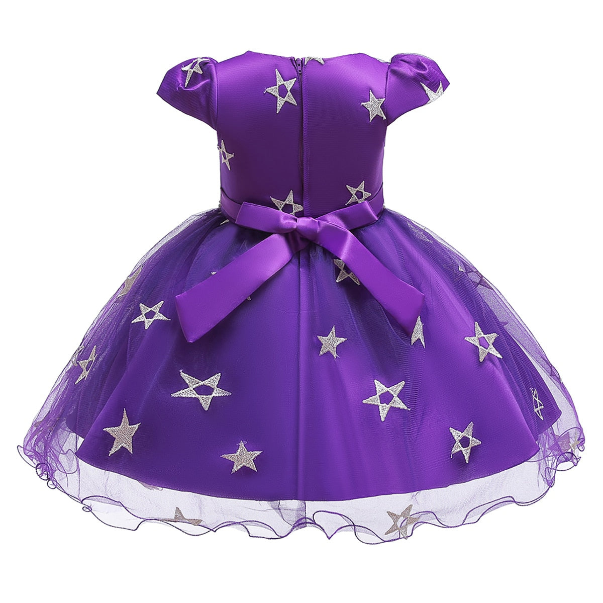 Girls Witch Halloween Costume Tulle Dress & Hat (Age Newborn-8YRS)