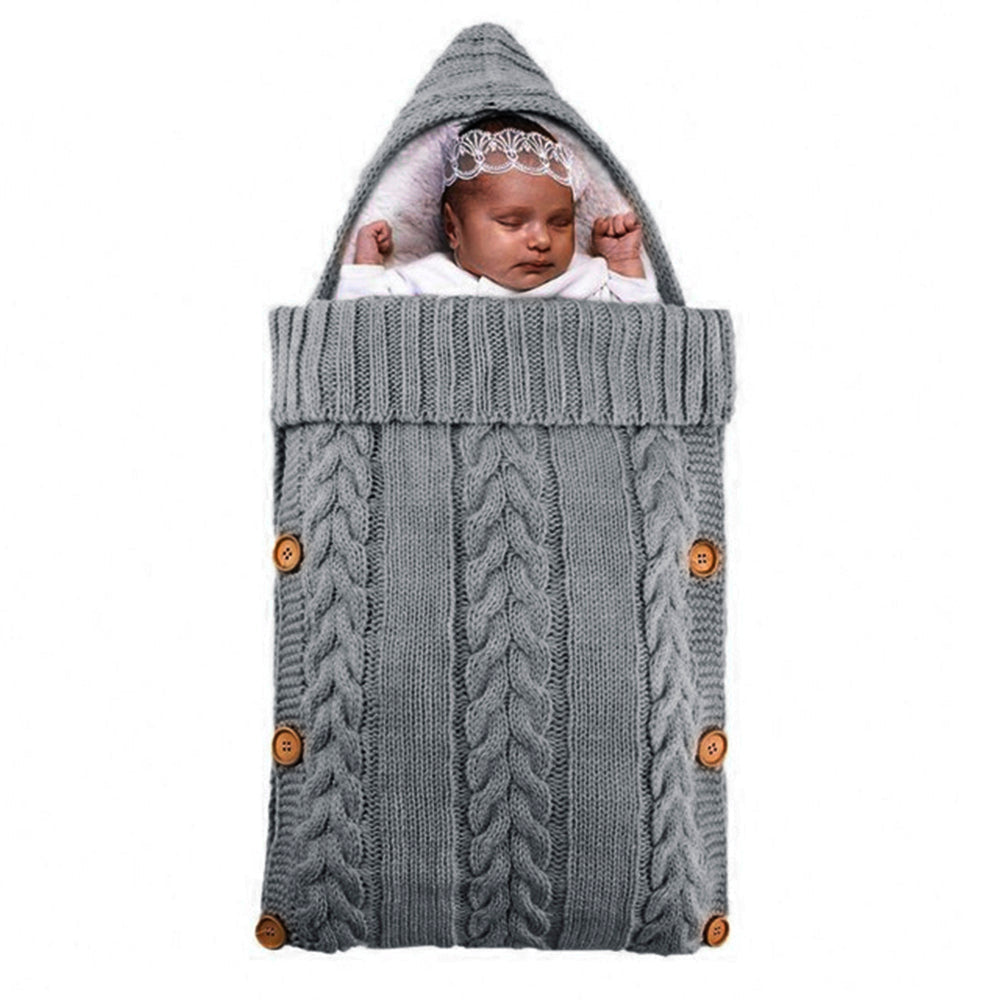 Baby Knitted Sleeping Swaddle Bed
