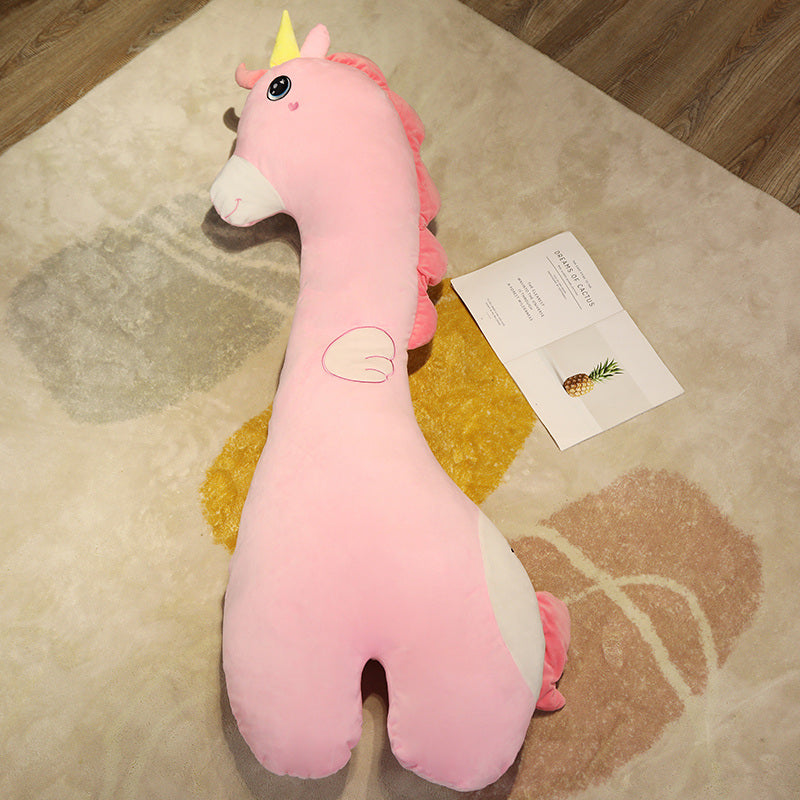 Large Plush Animal Pillow Stuffed Toy 80-140cm Pink