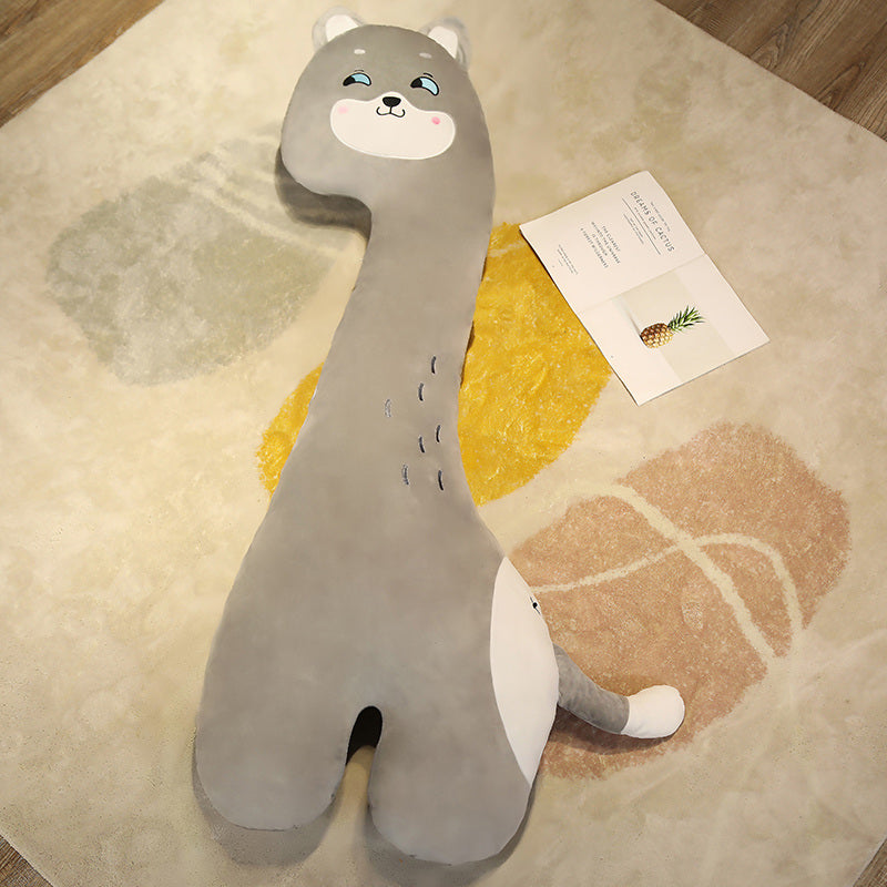 Large Plush Animal Pillow Stuffed Toy 80-140cm Grey