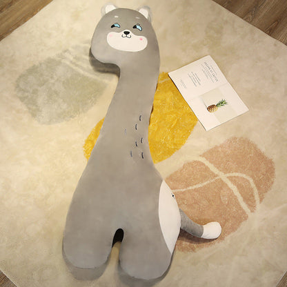Large Plush Animal Pillow Stuffed Toy 80-140cm Grey