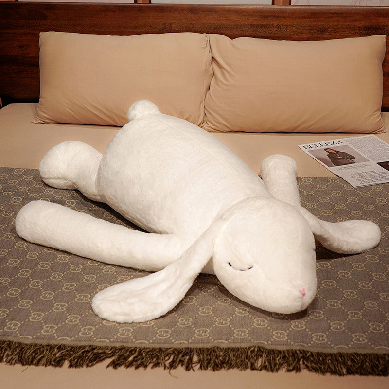 Large Plush Rabbit Pillow Stuffed Toy 90-120cm White